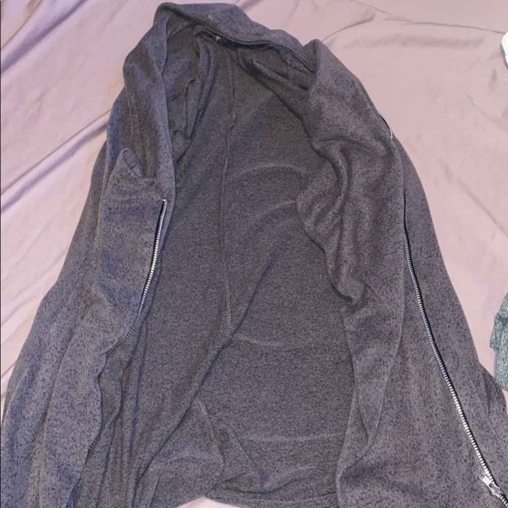 long sleeve zip up